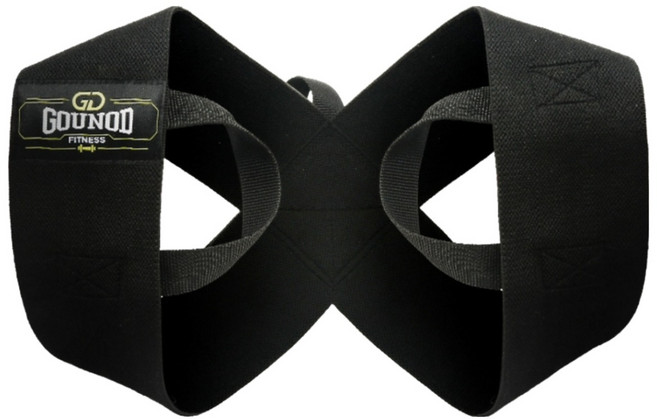 개미풍작 남여공용 바른자세 헬스 어깨밴드, 1개, 블랙