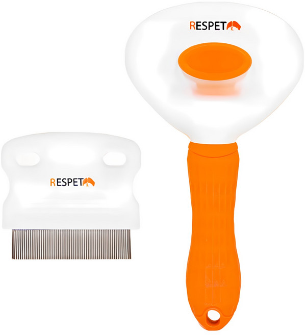 리스펫 반려동물 올인원 더블 브러쉬, 혼합색상, 1개