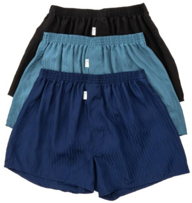 남성 인견 100% 여름 트렁크팬티 3매세트