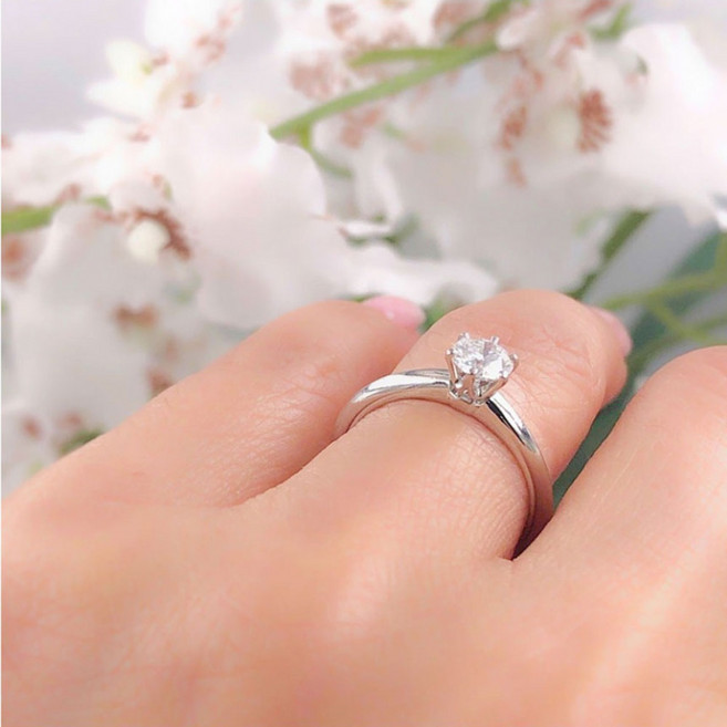 5부 D칼라 천연 다이아몬드반지 DR3-056 우신 GIA 결혼 예물 프로포즈