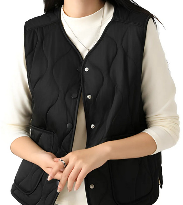 네이처핏 여성 퀄팅 경량 패딩조끼 베스트