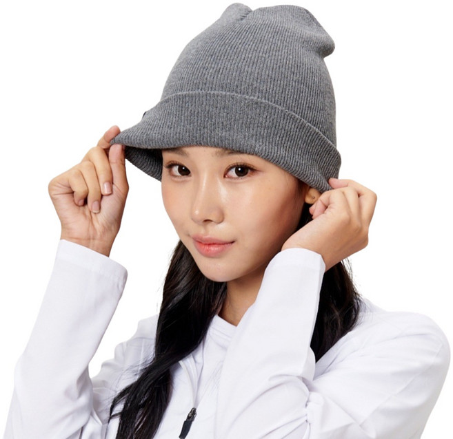 브랜드온 남성 여성 니트 비니 모자 1+1