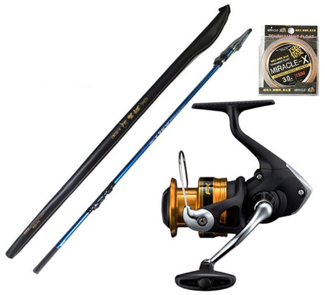 바낙스 CM 군도 갯바위낚시대 + 시마노 FX (19) C3000 + 원줄 간편세트 [그린피싱]