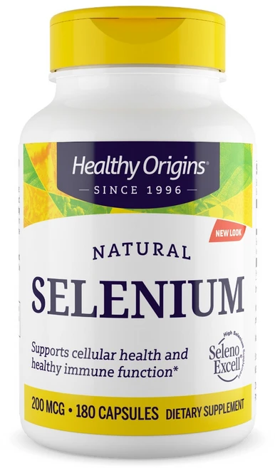 헬시오리진스 내추럴 셀레노 엑셀 하이 포텐시 클리니컬리 스터디드 셀레니움 200mcg 캡슐, 180정, 1개 - 쿠팡