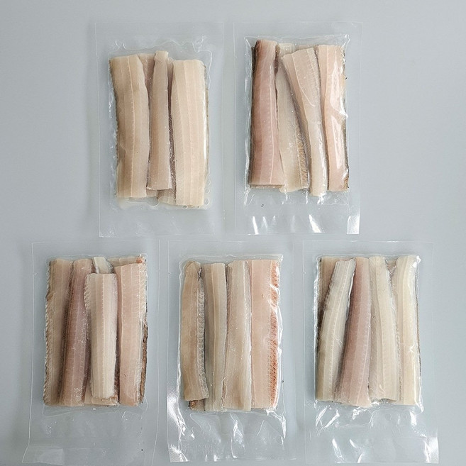 올미담 잔가시까지 제거한 제주 순살 갈치 냉동, 2개, 500g
