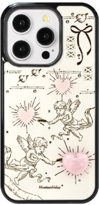 빈티지 큐피드 엔젤 아이폰 갤럭시 에폭시 맥세이프 케이스 폰케이스