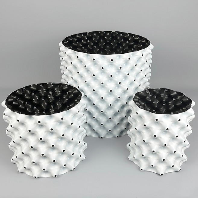 파파가든 숨쉬는 대형 플라스틱 화분, 5개