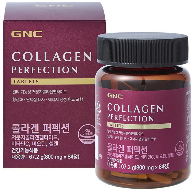 GNC 콜라겐 퍼펙션 영양제, 84정, 1개