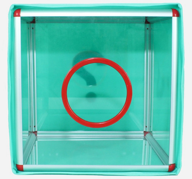 제이엘 호기심 상자 스무고개 박스 랜덤뽑기 추첨함 응모함 랜덤 뽑기 게임 DIY 30cm, 1개, 투명
