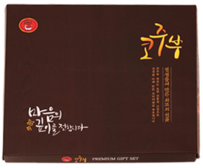 코주부 프리미엄 육포 + 쇼핑백 선물세트, 360g, 1세트