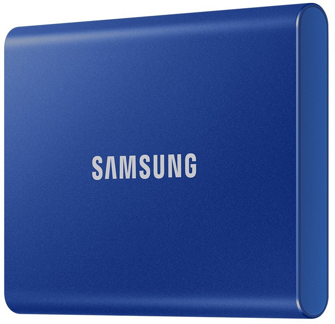5위 - 삼성전자 외장SSD T7 MU-PC1T0H/WW + 파우치, 인디고 블루, 1TB