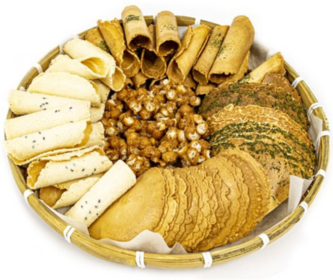 핫한 과자 대용량 옛날과자 종합전병 5종세트 센베이 디저트 간식, 720g, 1박스