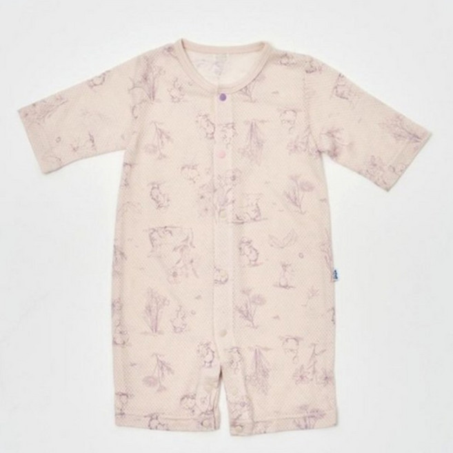 라썸베베 신생아 아기 7부 칠부 우주복 봄 가을 여름 겨울 메쉬 매쉬 출산 선물