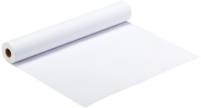 오아소 일회용 방수 침대시트 롤 50장 80x180cm, 롤 구멍X, 화이트