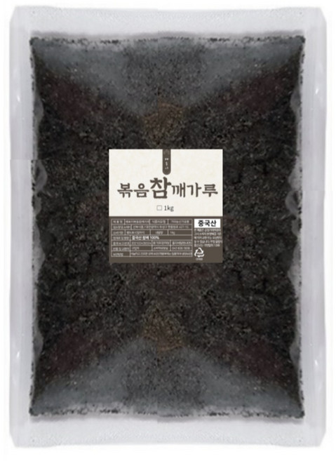 깨복이 흑임자 가루 검은깨가루, 1kg, 1개