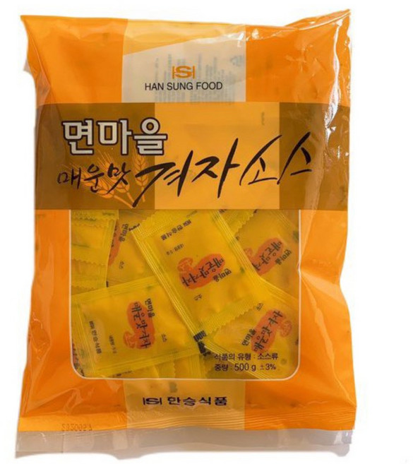 면마을 일회용 겨자 5g, 1개, 500g