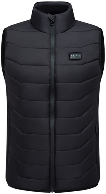 [KC인증] 에쉬울프 겨울 29구역 USB발열 경량 패딩 발열조끼 일본 Toray사 탄소섬유 사용