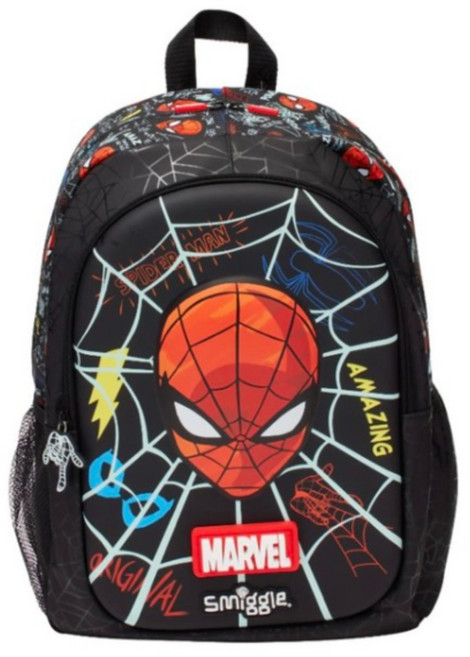 스미글/ 스파이더맨 학생용 책가방+하드탑 필통 2종 세트 호주정품