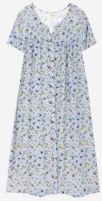 홈란쥬 트라이 여성 여름 냉장고 반팔 원피스(01)