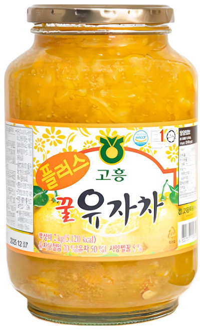 고흥 농협 꿀 유자차 2kg, 1개입, 1개
