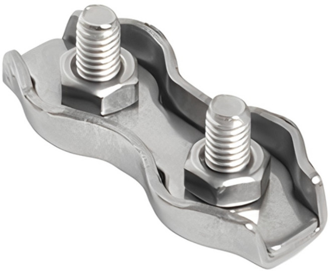 스텐 더블 와이어 클립 3mm, 8개