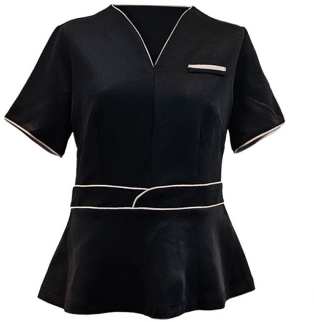 누이드 여성 에스테틱 유니폼 작업복 상의/하의 반팔/긴팔 사이즈별 [단품]