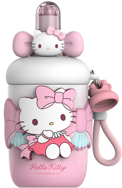 크로스 보더 산리오 뽀뽀 텀블러 560밀리리터, 1개, 560ml, 560mlBB 헬로키티