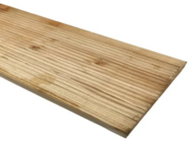 방부목 데크 21x120x2400mm 목재 나무 재단 원목 데크목 야외용 울타리 맞춤제작, 1개