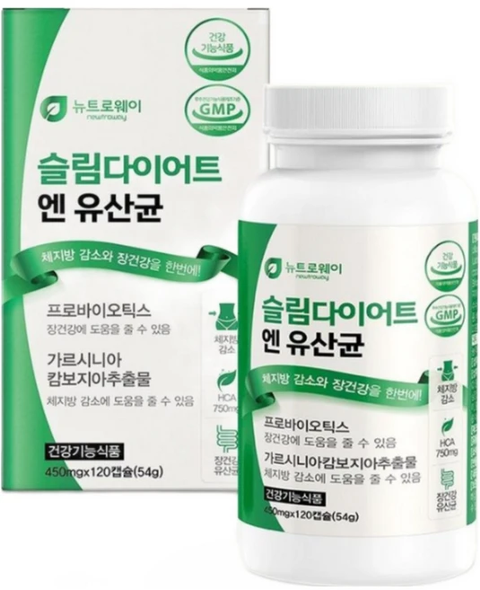 체지방감소와 장건강을 동시에 대용량 고함량 다이어트 뉴트로웨이 유산균, 6박스, 120정 - 쿠팡