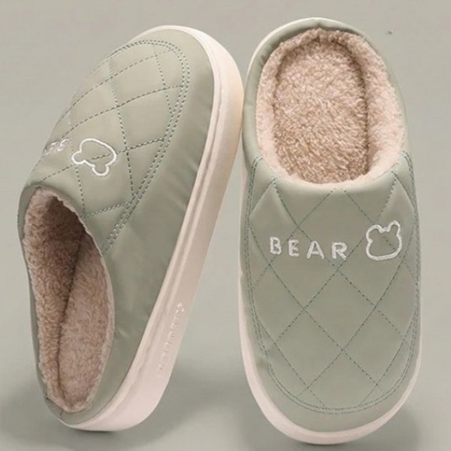 지오의미스토리 여성 슬리퍼 곰돌이 실내화