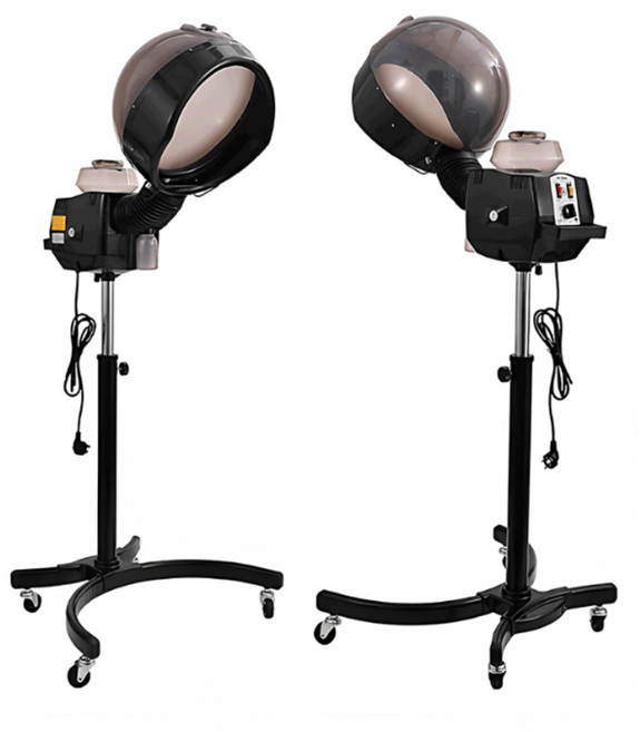 미스티큐 초미세 스팀분사 헤어 스티머 미스트기 미용실 열기구 스팀기 분사기, OCH-200, 블랙