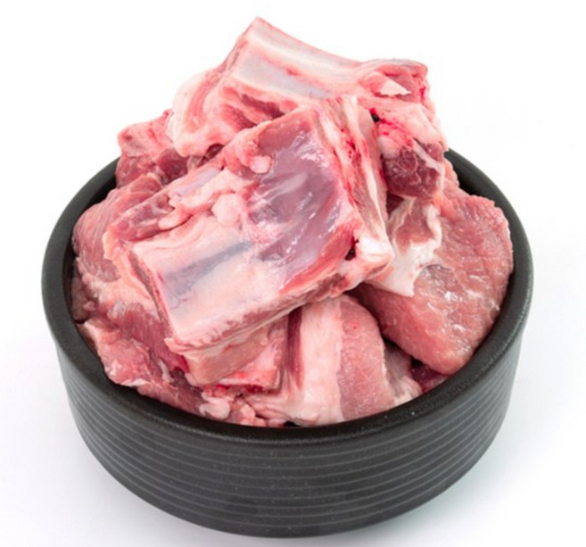 고기생각 국내산 한돈 생 돼지갈비 찜용 냉동 1kg, 5개