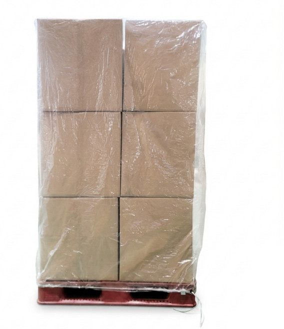 파레트 방수 비닐 덮개 고정끈형 대형 비닐커버 120 x 120 x 180cm, 5개, 투명