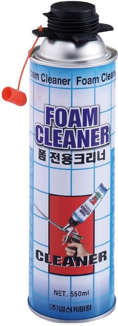 일신 폼크리너 550ml/우레탄폼/월드폼/세척제/폼건 일신 폼 크리너 550ml, 1개