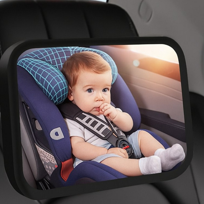 루로아 차량용 아크릴 후방 거울 백미러, 1개