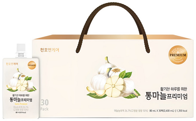 천호엔케어 통마늘즙 프리미엄, 2.4L, 1개