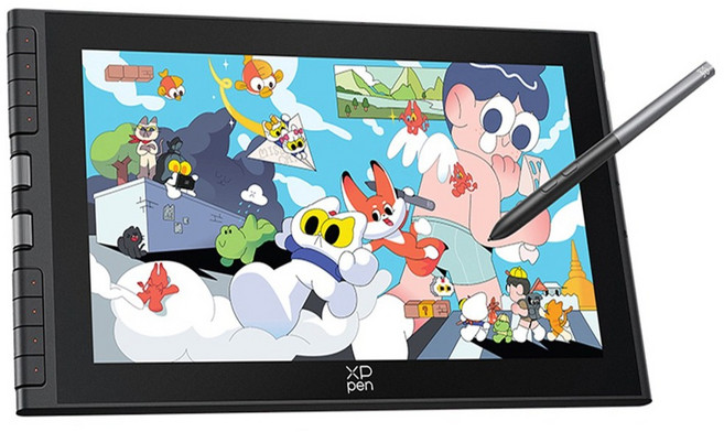 [당일발송 8종사은품 증정] 엑스피펜 XP-PEN Artist 12 3세대 16K 액정타블렛 드로잉 패드 (18개월 무상A/S 지원), 블랙, 아티스트12 3세대