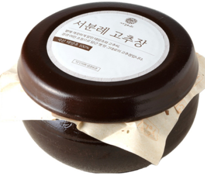 [서일농원] 서분례명인 옹기고추장, 500g, 1개