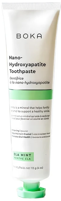 보카 불소 무첨가 나노 하이드록시아파타이트 엘라 민트향 치약 민감치야용 치과의사 추천 치약, 1개, 113g - 쿠팡