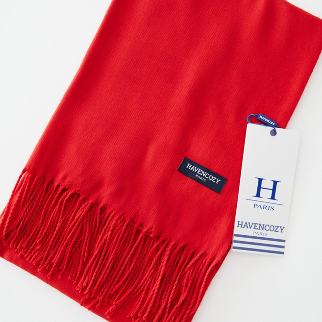 헤븐코지 코튼 여성 목도리 머플러 선물용