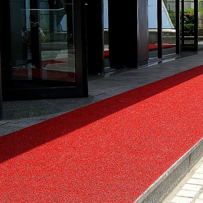 초면애 미끄럼방지 업소용 코일매트 막힘형 10mm 현관매트 (120cm폭) 3M단위 수량만큼 이어서 맞춤재단 발송, 3M 레드, 1개