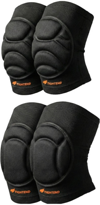 타이트엔드 쿠션 패드 보호대, 1세트