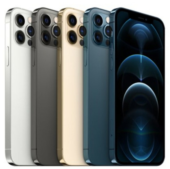 애플 아이폰 12 프로 256GB A2407 공기계 중고폰 리퍼폰 모든 부품 100% 정품, 특S급, 실버