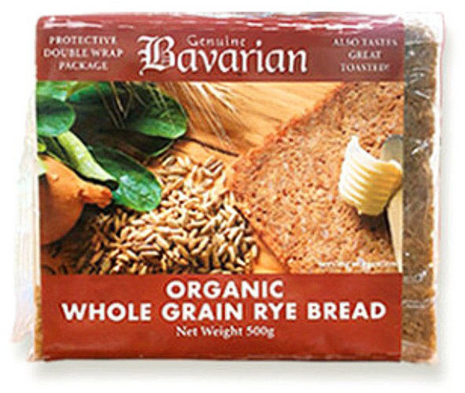 독일 슐렌더 바바리안 천연발효 유기농 통호밀빵 500g/ea, 500g, 1개