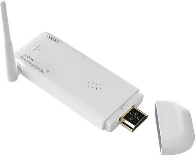 넥스트유 WiFi 5 4K 무선 미러링 동글, NEXT-MTV340-4K, 1개
