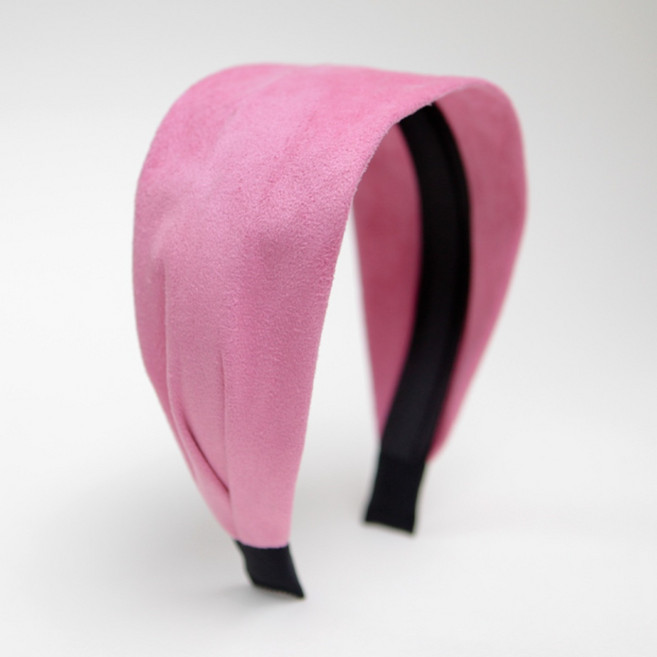 어폴션 (자체제작 상품) 플레인 스웨이드 헤어밴드 무지머리띠 넓은 머리띠 헤어액세서리