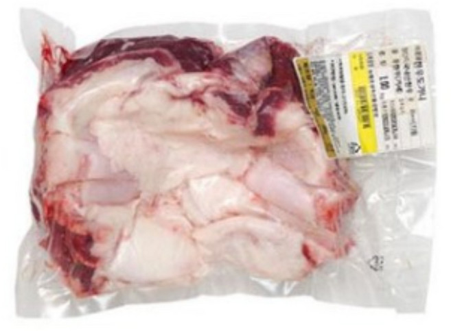 김씨네한우 마장동 투뿔 한우 스지 도가니 곰탕 수육 보양식 소힘줄, 1개, 도가니 1kg