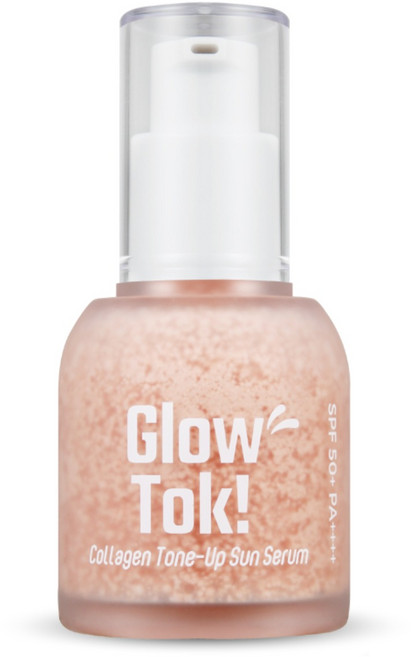 3위 - 다보 글로우 톡 콜라겐 톤업 선세럼 핑크 베이지 SPF50+ PA++++ 30ml, 핑크베이지, 30g, 1