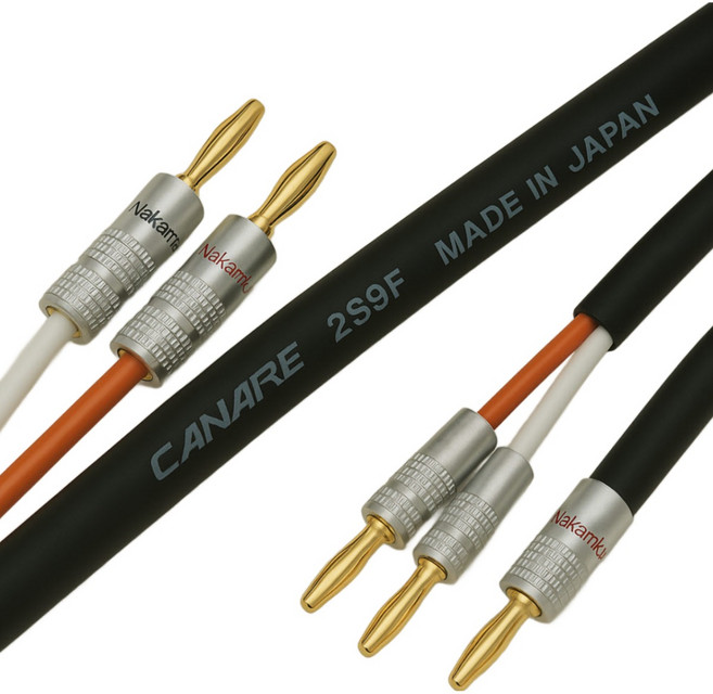 카나레 2S9F 하이엔드 스피커케이블 바나나플러그 제작, 1m, 1개