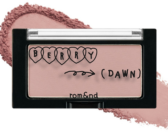 롬앤 이나피스퀘어 베러 댄 치크 가루 블러셔 4g, B02 베리 던, 1개